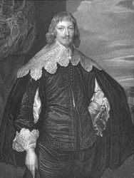 ウィリアムキャベンディッシュ（1592-1676）、「ロッジの英国の肖像」1822年